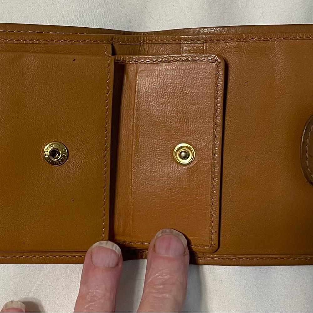 Celine Brown Wallet with Monogram Design - Picture 9 of 16